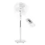 ვენტილატორი Ardesto FN-R1608RW fan with remote control, round support, white - Primestore.ge