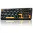 კლავიატურა AULA F99 PRO Tri-Mode RGB Mechanical Keyboard Thunder Black/Dark Blue/Orange (Star Vector Switch) - Primestore.ge