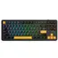 კლავიატურა AULA F87 Wireless Tri Mode RGB Mechanical Gaming Keyboard Thunder Black/Dark Blue/Orange (Graywood Switch) - Primestore.ge
