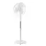 ვენტილატორი Ardesto FN-R1608RW fan with remote control, round support, white - Primestore.ge