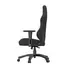 სათამაშო სავარძელი AndaSeat Chair Phantom 3, linen fabric, 1D-Armrests, black - Primestore.ge