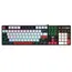 კლავიატურა AULA S500 Zoned RGB Wired Mechanical Gaming Keyboard Black/White/Red (Blue switch) - Primestore.ge