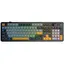 კლავიატურა AULA F108 PRO Tri-Mode RGB Mechanical Keyboard Gray/Yellow (Reaper Switch) - Primestore.ge