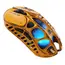 მაუსი GravaStar Mercury X Pro, 8K, BT/WL/USB-A, RGB, Battle-Worn Yellow - Primestore.ge