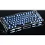 კლავიატურა GravaStar Mercury K1 80keys, GravaStar x Kailh Cheery Pink, EN, BT/WL/USB, Stealth Black - Primestore.ge