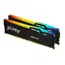 ოპერატიული მეხსიერება Kingston DDR5 32GB (2x16GB) 5600MT/s CL36 FURY Beast Black RGB EXPO/XMP - Primestore.ge