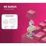 კლავიატურა Royal Kludge RKR65-BR-XH RGB Mechanical Keyboard, Cream Switch, Hot Swappable, Wired, USB, Berry Red - Primestore.ge