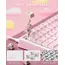 კლავიატურა Royal Kludge RKR75-PM-XH RGB Mechanical Keyboard, Cream Switch, Hot Swappable, Wired, USB, Pink Melody - Primestore.ge