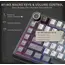 კლავიატურა Royal Kludge RKL75-KB-XW RGB Mechanical Keyboard, Beige Switch, Hot Swappable, Wireless, Type-C, Bluetooth, 2.4GHz, Knight Black - Primestore.ge