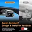 მანქანის ვიდეო რეგისტრატორი DDPAI Z60T, 140°, 4K UHD , WIFI, GPS, Bluetooth, Three-Channel Dashcam, Car Video Recorder, Black - Primestore.ge