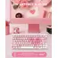 კლავიატურა Royal Kludge RKR75-PM-XW RGB Mechanical Keyboard, Beige Switch, Hot Swappable, Wired, USB, Pink Melody - Primestore.ge