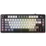 კლავიატურა Royal Kludge RKL75-KB-XW RGB Mechanical Keyboard, Beige Switch, Hot Swappable, Wireless, Type-C, Bluetooth, 2.4GHz, Knight Black - Primestore.ge