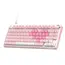 კლავიატურა Royal Kludge RKR75-PM-XH RGB Mechanical Keyboard, Cream Switch, Hot Swappable, Wired, USB, Pink Melody - Primestore.ge