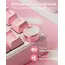 კლავიატურა Royal Kludge RKR75-PM-XH RGB Mechanical Keyboard, Cream Switch, Hot Swappable, Wired, USB, Pink Melody - Primestore.ge