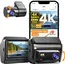მანქანის ვიდეო რეგისტრატორი DDPAI Z60 2026 4K Dashcam 140°, WIFI GPS, Bluetooth Front and Rear Cam, Car Video Recorder, Black - Primestore.ge