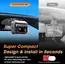 მანქანის ვიდეო რეგისტრატორი DDPAI Z60 2026 4K Dashcam 140°, WIFI GPS, Bluetooth Front and Rear Cam, Car Video Recorder, Black - Primestore.ge