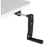 სათამაშო მაგიდა 2E Computer Desk CE120W, height 72-120cm, manual mechanism, tabletop 120?60cm (white), metal base (white) - Primestore.ge