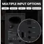 დინამიკი Edifier M90, 100W, HDMI eARC, Optical, Type-C, AUX, Bluetooth, Compact Active Speaker, Black - Primestore.ge