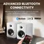 დინამიკი Edifier M90, 100W, HDMI eARC, Optical, Type-C, AUX, Bluetooth, Compact Active Speaker, White - Primestore.ge