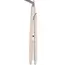 თმის გასასწორებელი Ardesto Hair straightener Rearl Cream 50W, 140-230C, ceramics, beige - Primestore.ge