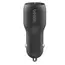 მანქანის დამტენი Belkin Car Charger 24W 2хUSB-A, cable USB-A > USB-C 1m, black - Primestore.ge