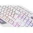 კლავიატურა 2E GAMING Membrane keyboard KG315 110key, USB-A, EN/RU, RGB, white - Primestore.ge