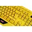 კლავიატურა 2E GAMING Membrane keyboard KG315 110key, USB-A, EN/RU, RGB, yellow - Primestore.ge