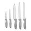 დანების ნაკრები ARDESTO Gemini, 6pcs, stainless steel, plastic, grey 767637177955 - Primestore.ge