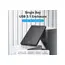 მყარი დისკის ყუთი Vention KPBB0 2.5" HDD/SSD SATA USB-C 3.1 6Gbps Hard Drive Enclosure Black - Primestore.ge