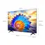 ტელევიზორი TCL 50V6D Google TV  4K  HDR10 WiFi5 BT5.2 Dolby Audio 10W 200X200 - Primestore.ge