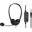 ყურსასმენი 2E 2E-CH11SJ PC Headset CH11, On-Ear, 3.5mm - 2*3.5mm Black - Primestore.ge