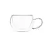 ჭიქები Ardesto Double wall borosilicate glass mug set 270 ml 2 pcs  - Primestore.ge