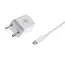 მობილურის დამტენი 2E Wall Charger Set USBx2.1A + Cable MicroUSB, 2.4A, 1m, White , 2 image - Primestore.ge
