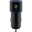 მანქანის USB დამტენი 2E ACR01 Dual USB Car Charger 2.4A&2.4A, Black , 2 image - Primestore.ge