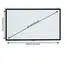 პროექტორის ელექტრო ეკრანი ALLSCREEN ELECTRIC PROJECTION SCREEN 360X270CM CMP-18043 HD FABRIC WITH REMOTE CONTROL  DIAGONAL 180 INCH / 457 CM , 4 image - Primestore.ge
