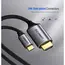 HDMI კაბელი Ugreen MM142 (50570) USB C HDMI Cable Type C to HDMI 1.5M Thunderbolt 3 for MacBook Samsung Galaxy S9 / S8 Huawei Mate 10 Pro P20 USB-C HDMI Adapter  Type C to HDMI Cable  1.5M , 2 image - Primestore.ge