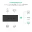 სვიჩი UGREEN (50280) 4-Port USB KVM Switch Box , 4 image - Primestore.ge