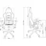 სათამაშო სავარძელი 2E 2E-GC-BUS-WT Gaming Chair Bushido White/Black - Primestore.ge