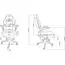 სათამაშო სავარძელი 2E 2E-GC-HEB-BKWT Gaming Chair Hebi Black/White , 7 image - Primestore.ge