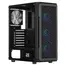 Case 2E G338 HEXAGON, Mid-Tower, ARGB, Gaming PC Case, Black, 4 image