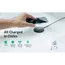 Wireless Charger Aukey Qi-Compatible Snap On 15W Wireless Fast Wireless Charger Magsafe Compatible Black (LC-A1), 2 image