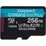 მეხსიერების ბარათი Kingston 256GB microSDXC C10 UHS-I U3 A2 R170/W90MB/s + SD , 2 image - Primestore.ge