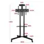 ტელევიზორის საკიდი Allscreen Universal LCD LED TV Bracket CTMH1 TV SIZE:32"-65" ინჩი , 3 image - Primestore.ge