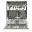 ჭურჭლის სარეცხი მანქანა Vestfrost  VFA2WFS60SD6  Sets 13, Size 60/60, Color White, A+,Display, 6 Prog. , 2 image - Primestore.ge