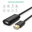 USB დამაგრძელებელი UGREEN (10321) USB Male to USB Female Active Extension Cable with Chipset 10m (Black) , 4 image - Primestore.ge