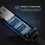 USB LAN კაბელი UGREEN CM204 (50773) USB to RJ45 Console RS232 Cable Serial Adapter for Router 1.5m USB RJ 45 8P8C Console Converter USB Cable - Primestore.ge