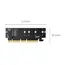 ადაპტერი Ugreen CM465 (30715), UGREEN PCIe 4.0(16×) to M.2 NVMe Expansion Card , 2 image - Primestore.ge