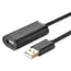 USB დამაგრძლებელი UGREEN US121 (10323) USB 2.0 Active Extension Cable with Chipset 15m (Black) , 2 image - Primestore.ge