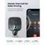 მობილურის დამტენი UGREEN CD229 (80910) Bluetooth Car Charger BT5.0, PD, QC3.0, USB Flash Drive, TF, Black , 7 image - Primestore.ge