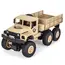 Slot machine JJRC Q69 2.4G Six-wheeled RC Military Truck Yellow